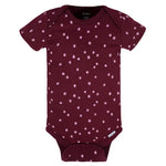 Gerber Baby Girls 5-Pack Short Sleeve Variety Onesies Bodysuits Lavender Garden Newborn