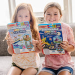 Melissa & Doug PAW Patrol Restickable Stickers Flip-Flap Pad 3-Pack – Classic Missions, Adventure Bay, Ultimate Rescue