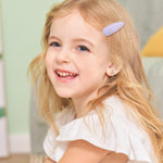 doboi 40Pcs Toddler Hair Clips Hair Barrettes Baby Girls Hair Bows Clips Floral Print Non Slip Snap Hairpins Flower Hair Clips for Girls Kids Toddler Hair Accessories