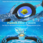 Aegend 2 Pack Kids Goggles, Swimming Goggles for Kids Age 4-16 Boys and Girls Youth, Anti-Fog Pool Goggles, Blue Black & Crisp Pink