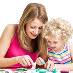 Sago Brothers Air Dry Clay 24 Colors, Kids Toys Modeling Clay Kit, No-Bake No Mess Magic Clay Crafts, Christmas Birthday Gifts for Kids Girls Boys