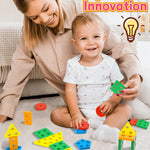 Zartores Montessori Toys for 1 2 3 Year Old Boys Girls Toddlers, Wooden Sensory Toys for Ages 2-4 0-2, 1 2 Year Old Boy Girl Birthday Gifts, Educational Toddler Learning Puzzles Toys
