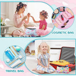 Ctosree 6 Pcs Cartoon Zipper Pencil Case Pouch for Kids Girls Back to School Gift Cute Dinosaur Unicorn Rainbow Cosmetic Bag for Stationary Storage School