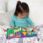 Melissa & Doug Soft Activity Baby Book - The Wonderful World of Peekaboo! Lift The Flap Busy Book for Toddlers, Sensory Toys for Babies and Toddlers