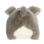 Aurora® Adorable Spudsters™ Storm Australian Shepherd™ Stuffed Animal - Round Shape Makes for Comforting Cuddles - Perfect for Kids All Ages and Animal Loving Adults - Gray 11 Inches