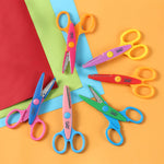 Mr. Pen- Craft Scissors Decorative Edge, 6 Pack, Bright, Zig Zag Scissors for Crafting, Scrapbooking, Fancy, Pattern, Design