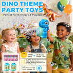 Zerhunt Dinosaur Bubble Machine for Toddler: Automatic Blower with Lights, Large 150ML Tank & Powerful Motor - Produces 15,000+ Colorful Bubbles/Min for Magical Party, Birthday