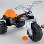 Fisher-Price Harley-Davidson Toddler Tricycle Tough Trike Toy Bike with Handlebar Grips & Storage for Preschool Kids Ages 2+ Years (Amazon Exclusive)