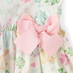 The Children's Place,Baby-Girls,and Toddler Flutter Dress, Short SleeveWhite Daisy Bunny,4 Years