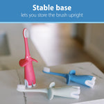 Dr. Brown's Infant-to-Toddler Toothbrush, Elephant, Pink, 0-3 Years