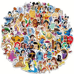 ‏100 PCS Cute Cartoon Stickers for Kids – Waterproof Vinyl Decals for Laptop, Water Bottles, Tablets, Notebooks – Fun Animal Characters, Kawaii Style, Birthday Gift for Boys & Girls