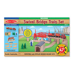 Melissa & Doug Swivel Bridge Train Set