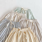 Pin Stripe Pant Toddler Boys Classic Pinstripe Pants Kids Thin Cotton Stripe Elastics Waist Spring Summer Casual Trousers Toddler Summer Clothes Boy 3-4T Beige