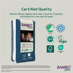 Bambo Nature Premium Dreamy Night Pants, Pull Up Pants, Eco-Labeled Night Time Diapers, Secure, Comfortable, Skin Friendly : Children Aged 4-7 Years, 60 Count