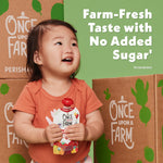 Once Upon a Farm Smart Blend Pine-Apple Berry Punch Organic Snack Pouch, 3.2oz
