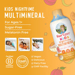 MaryRuth's Kids Liquid Nighttime Multimineral with Lutein and Magnesium | Bone Health | Immune Function | Bedtime Supplement | Kids Vitamins | Vegan | Sugar Free | 30-180 Servings | 15.22 fl oz