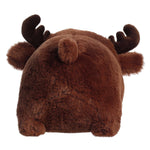 Aurora® Adorable Spudsters™ Morty Moose Stuffed Animal - Round Shape Makes for Comforting Cuddles - Perfect for Kids All Ages and Animal Loving Adults - Brown 10 Inches