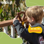 Barcaloo Playground Accessories for Kids Outdoor Playset with Pirate Ship Playhouse Wheel, Telescope & Flag Play Set, Attachments for Backyard Treehouse, Jungle Gym and Swing Set