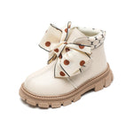 Mybozz Toddler Girls Boots Boys Kids Shoes Children Ankle Side-Zipper Boot