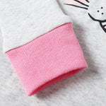 Little bety Little Child Pajamas Sets Toddler Girls Cotton Pjs Sleepwear Cat Pajamas 24Months Grey