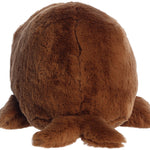 Aurora® Adorable Spudsters™ William Walrus™ Stuffed Animal - Round Shape Makes for Comforting Cuddles - Perfect for Kids All Ages and Animal Loving Adults - Brown 12 Inches