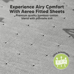 KeaBabies 2-Pack Fitted Crib Sheets for Boys, Girls, Baby - Soft Bamboo Viscose Cotton, 52x28 Standard Crib Mattress Sheets, Toddler Bed Mattress Cover, Gender Neutral, Breathable, Durable (Glacier)