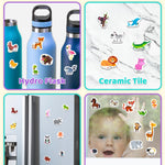 Benresive Reusable Sticker Books for Kids 2-4, Sticker Books for Toddlers 1-3 2-4, Toddler Travel Toys Activities Crafts Gifts - Animals