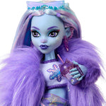 Monster High Doll, Abbey Bominable Yeti with Pet Mammoth Tundra & Accessories Including Furry Scarf & Snowflake Backpack