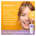 Belli eye cream for brightening wrinkles dark circles anti-aging skin renewing and puff, Enriched Vitamin | Skin Smoothing | For All Skin Types & Pregnancy-safe Safe