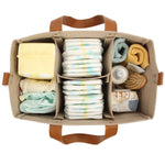 Mr. Pen- Baby Diaper Caddy Organizer, Leather Strap, Baby Organizer, Car Diaper Caddy, Baby Caddy Organizer, Portable Diaper Caddy, Diaper Organizer for Changing Table, Baby Organizer for Nursery