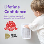 Extra Large Outlet Cover Box – Doorbell Transformer Cover & Large Outlet Cover for Bulky Plugs, Outlet Covers Baby Proofing, Childproof Electrical Outlet Box for Power Bricks & Adapters