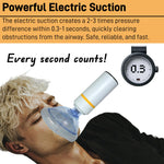 Automatic Choking Rescue Device,Anti Choking Device with 3 Inflatable Masks,Electric Airway Suction Device for Self Rescue,Choking Device for Kids and Adults,Choking First Aid Device