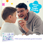 Playhouse MD Booger Buddy Nasal Aspirator Bulb, Narwhal - with LED Light for Babies & Toddlers – BPA-Free Snot Remover for Infant Stuffy Nose and Congestion Relief – Easy to Clean Design