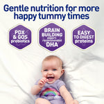 Enfamil NeuroPro Gentlease Baby Formula, Brain Building DHA, HuMO6 Immune Blend, Designed to Reduce Fussiness, Crying, Gas & Spit-up in 24 Hrs, Prebiotics to Promote Softer Stools, Baby Milk, 27.4 Oz
