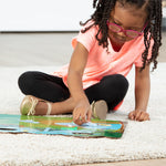 Melissa & Doug Puffy Sticker Activity Books Set of 3 – Safari, Dinosaur & Ocean, with 118 Reusable Puffy Stickers and Fold-Out Scenes, Mess Free Play Set & Travel Toys for Kids Ages 4+ - FSC Certified