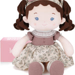 Soft Baby Doll Toys (16''), My First Baby Rag Doll for 1 Year-Old Girl Birthday Gift, Christmas Plush Toys Gift for Toddler Kids Infants -Princess Breeze