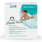 Amazon Brand - Mama Bear Gentle Touch Baby Diapers, Size 2, 184 Count (4 packs of 46), Leak Protection, Wetness Indicator, Formulated Without Fragrance