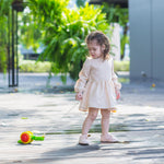 PlanToys® Snail Pull Toy for Toddlers | Eco-Friendly Wooden Toy for Fine Motor Skills & Coordination | Montessori Walking Toys for Babies