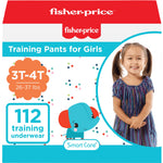 Smart Care Fisher-Price Training Pants, 3T-4T (Girl), 112 Count