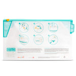 Munchkin Sterilize Microwave Bottle Steam Sterilizer Bags, for Baby Bottles, Pump Parts and More, 30 Uses per Bag, 6 Pack