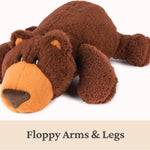 GUND Tush Teddy Bear, Premium Teddy Bear Stuffed Animal for Ages 1 and Up, Brown, 15”