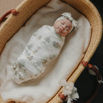 Copper Pearl Large Premium Knit Baby Swaddle Receiving Blanket Hundred Acre Wood