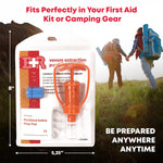 Ever Ready First Aid Snake Bite Venom Extractor Kit Latex Free