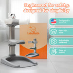 Baby Shower Stand with Built-in Seat | Baby Bath Stand Height-Adjustable Washing Stand for Toddlers | Soporte para Bañera con Asiento