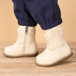 Newsonet Baby Cowboy Boots Infant Cowgirl Western Shoes White 6-12 Months