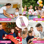 Stoie's Pink Sensation Xylophone for Kids and Toddlers 3-5, Tuned C-Key Wooden 8 Notes Xylophone with Mallets and Music Song Book, Montessori Toy