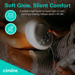 Cimilre S6+ Adjustable Rechargeable Breast Pump, Customizable Pump Sessions with Multiple Cycle Speeds & Hospital Strength Suction Levels, Double Electric Breast Pump