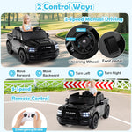 Costzon 2 Seater 24V Ride on Toy for Big Kids, Licensed 2025 Ram 2500 Rebel Electric Vehicles, Ride on Car Pickup Truck w/Remote, Storage, 2 x 100W Motors, Lights, Music & 4-Wheel Suspension (Black)