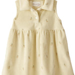 Little Planet by Carter's Baby Girl Dress Made with Organic Cotton, Pineapple Print, 3M