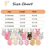 ZOELNIC Baby Girl Summer Clothes Newborn Girl Outfits Cute Strap Baby Girl Romper Jumpsuit Bodysuit Purple Daisy 9-12 Months